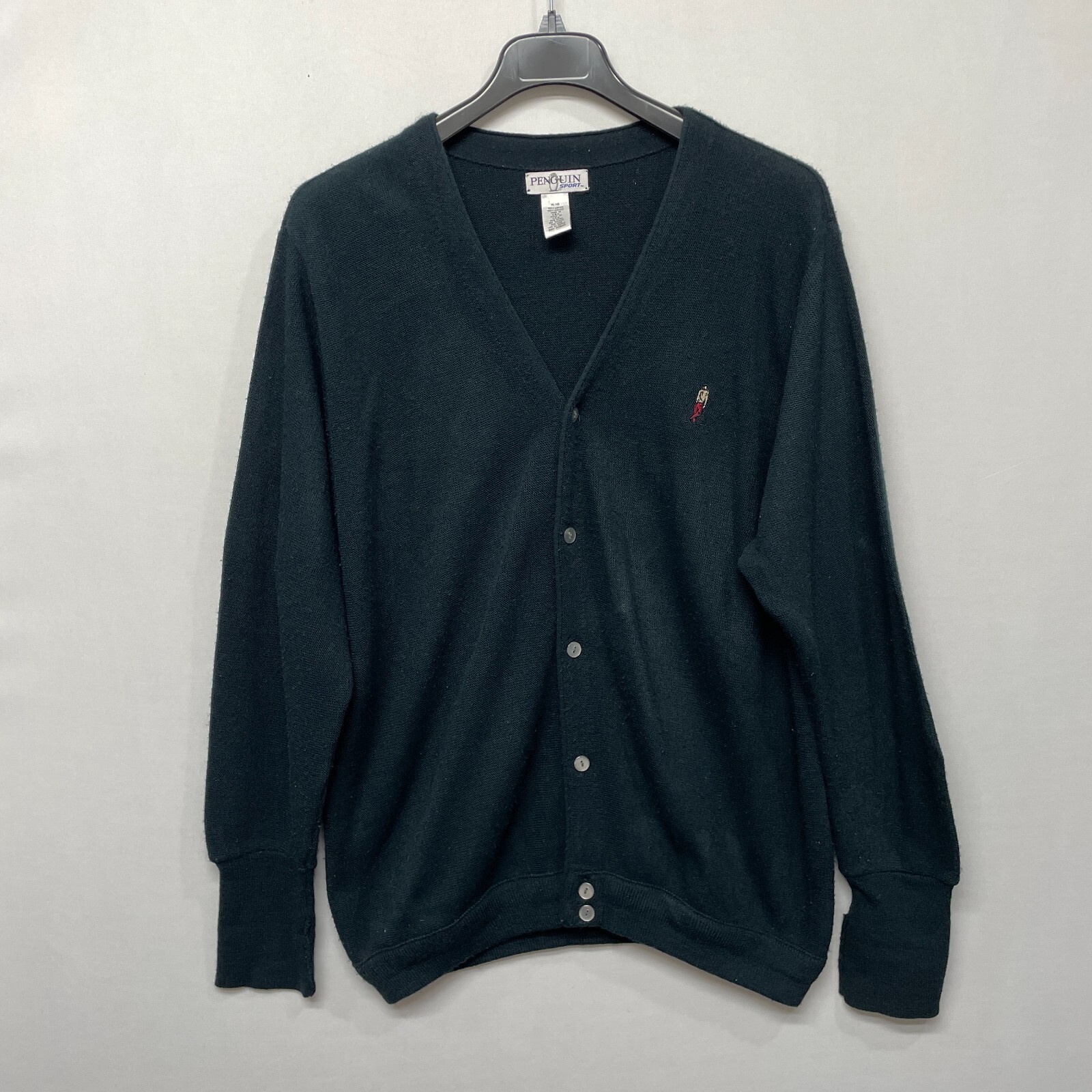 トップス 80s Sport Wear Cardigan 80s VTG Back to Back Womens S Cardigan Hip Hop Chunky Bright