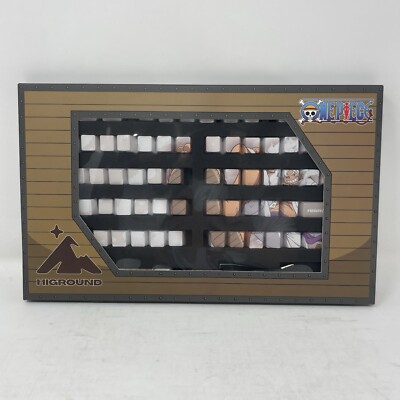 Higround - Luffy Gear 5 65% 1.5 mm Dye-Sub PBT 68-Key Keycap Set - SHIPS TODAY
