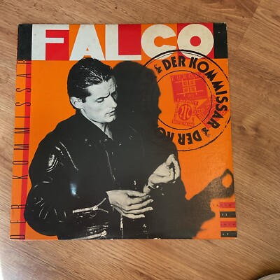 Falco Der Kommisar 33 1/3 rpm 12  single record A&M SP-12053 Stereo
