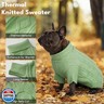 Baobicute Small Dog Sweater Clothes Pullover Knitted Dog Coat Sweaters for Small Dogs Cats Girl Boy Thick Warm Puppy Clothes for Chihuahua Yorkie Bulldog Christmas Cold Weather Pet Outfits