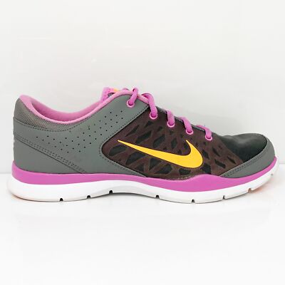 

Nike Womens Flex Trainer 3 580374-008 Серые кроссовки для бега Размер 11,5, Серый, Flex Trainer 3