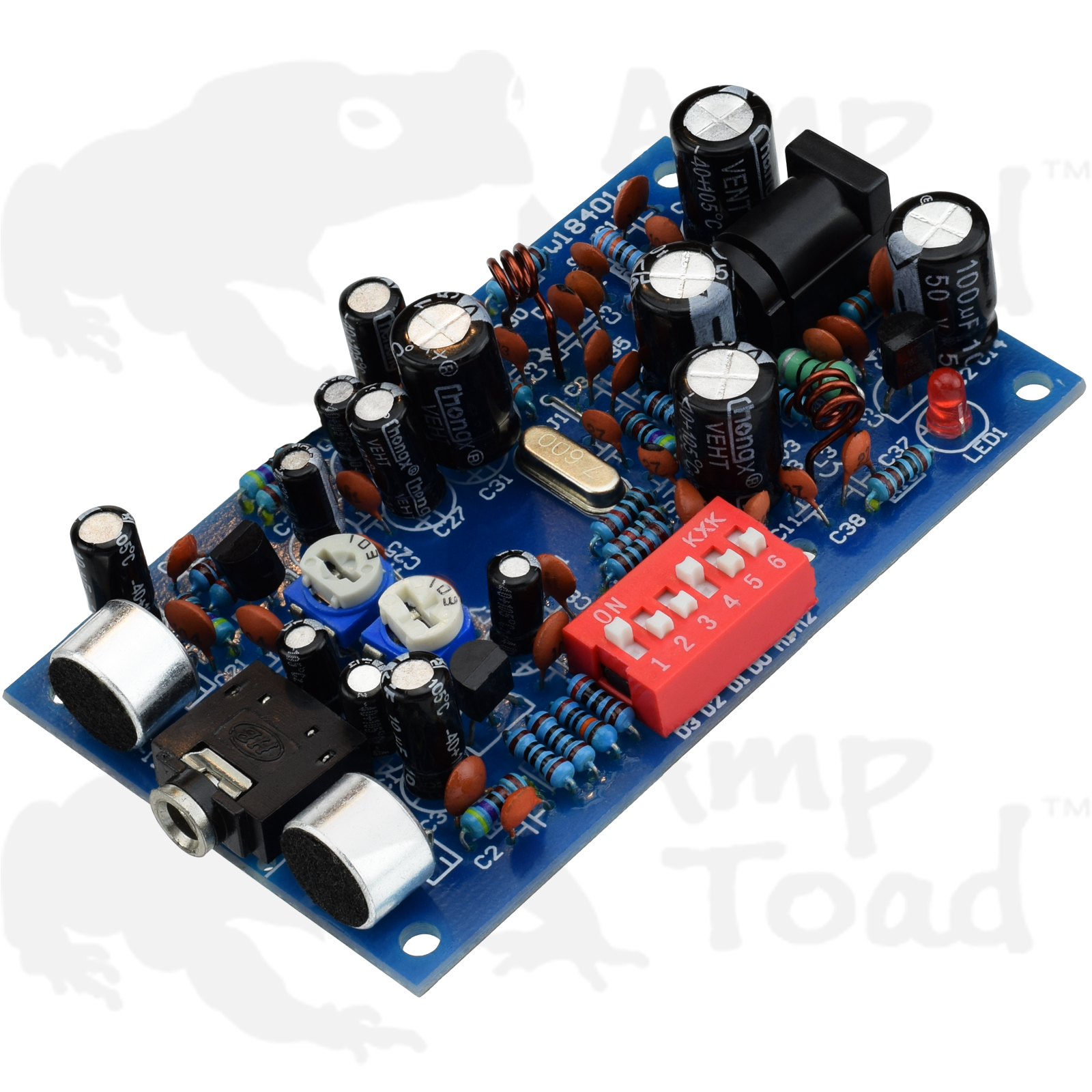 FM Transmitter Radio Station Stereo BH1417F - DIY Kit - Soldering Required