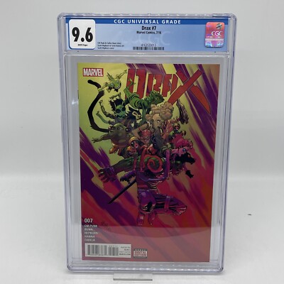 Drax #7 CM Punk/ Cullen Bunn/ Scott Hepburn CGC 9.6 Graded Marvel