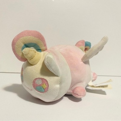 Aphmau MeeMeows Mystery Unicorn Rainbow Cat Plush Pink White 6