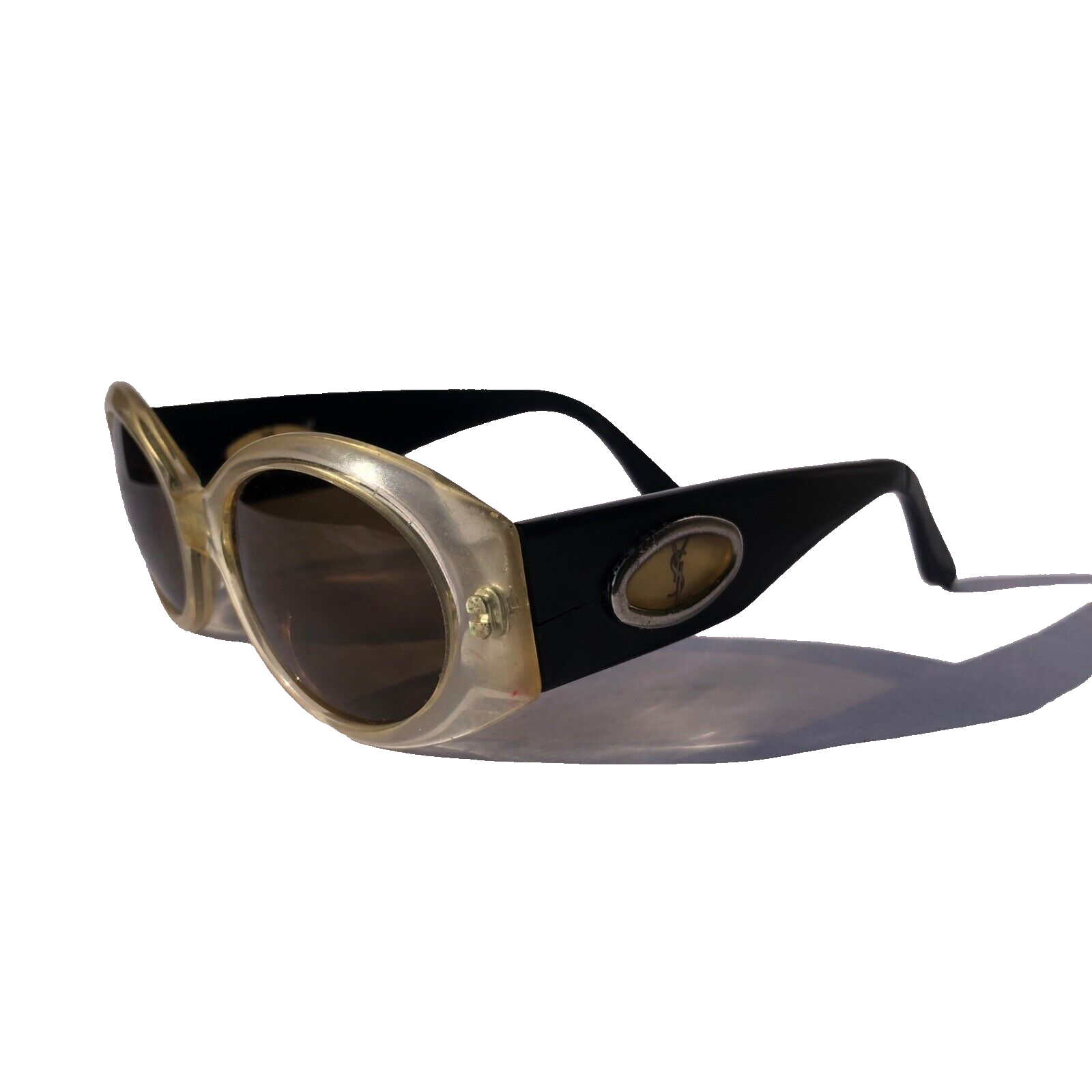YSL Vintage Glasses Japan サングラス YVES SAINT LAURENT Vintage Sunglasses Ysl White 6545 Frame