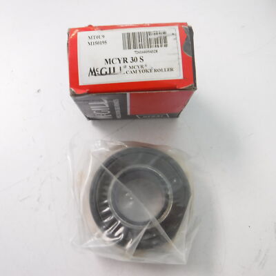 McGill Cam Yoke Roller MCYR 30 S 30mm Bore 62mm Dia. 28mm Width