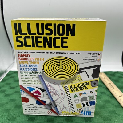Kidz Labs Illusion Science Kit by 4M Optical Optical Illusion Science Experiment