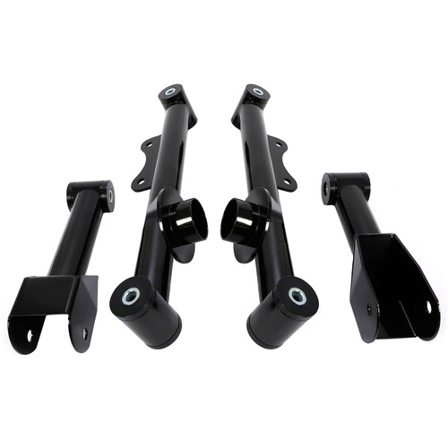 Для Ford Mustang 79-2004 Черные задние Верхние и Нижние Трубчатые рычаги управления из стали