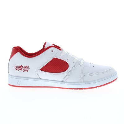 

Мужские белые кожаные кроссовки ES Accel Slim X Go Skateboarding Day, Белый, ES Accel Slim X Go Skateboarding Day