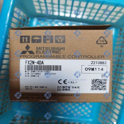 New Mitsubishi FX2N-4DA  One year warranty