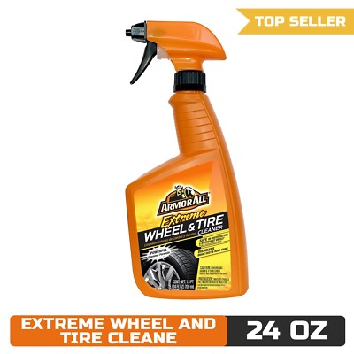 Extreme Wheel and Tire Cleaner by Armor All, Car Wheel Cleaner Spray, 24 Fl Oz.