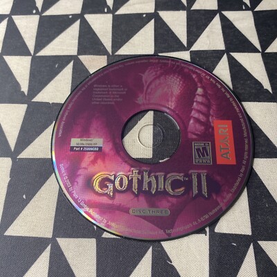 GOTHIC II 2 (PC, 2003) Disc 3 Only