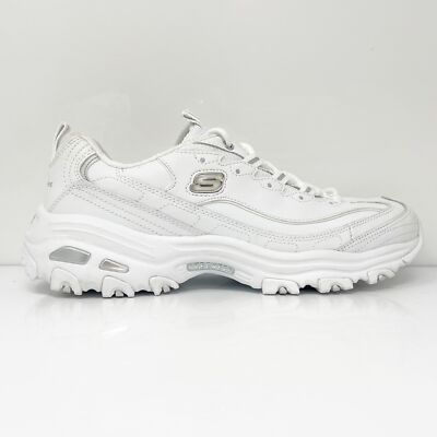 

Skechers Womens D Lites Fresh Start 11931EW Белая повседневная обувь Кроссовки Размер 9, Белый, D Lites Fresh Start