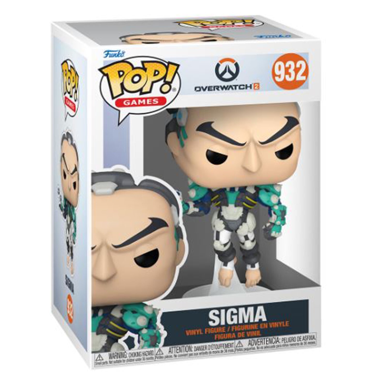Виниловая фигурка Funko Overwatch 2 POP Sigma НОВАЯ