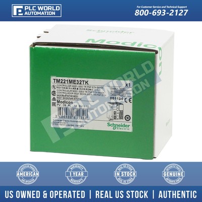 TM221ME32TK Schneider Modicon M221 Controller, 32 I/O, Brand New, 2 Year Wty