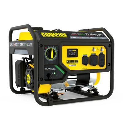 200967 - 3500/4375w Champion Dual Fuel Generator, manual start