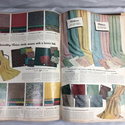 Vintage Montgomery Ward 1957 Spring Summer Department Store Catalog Kansas City