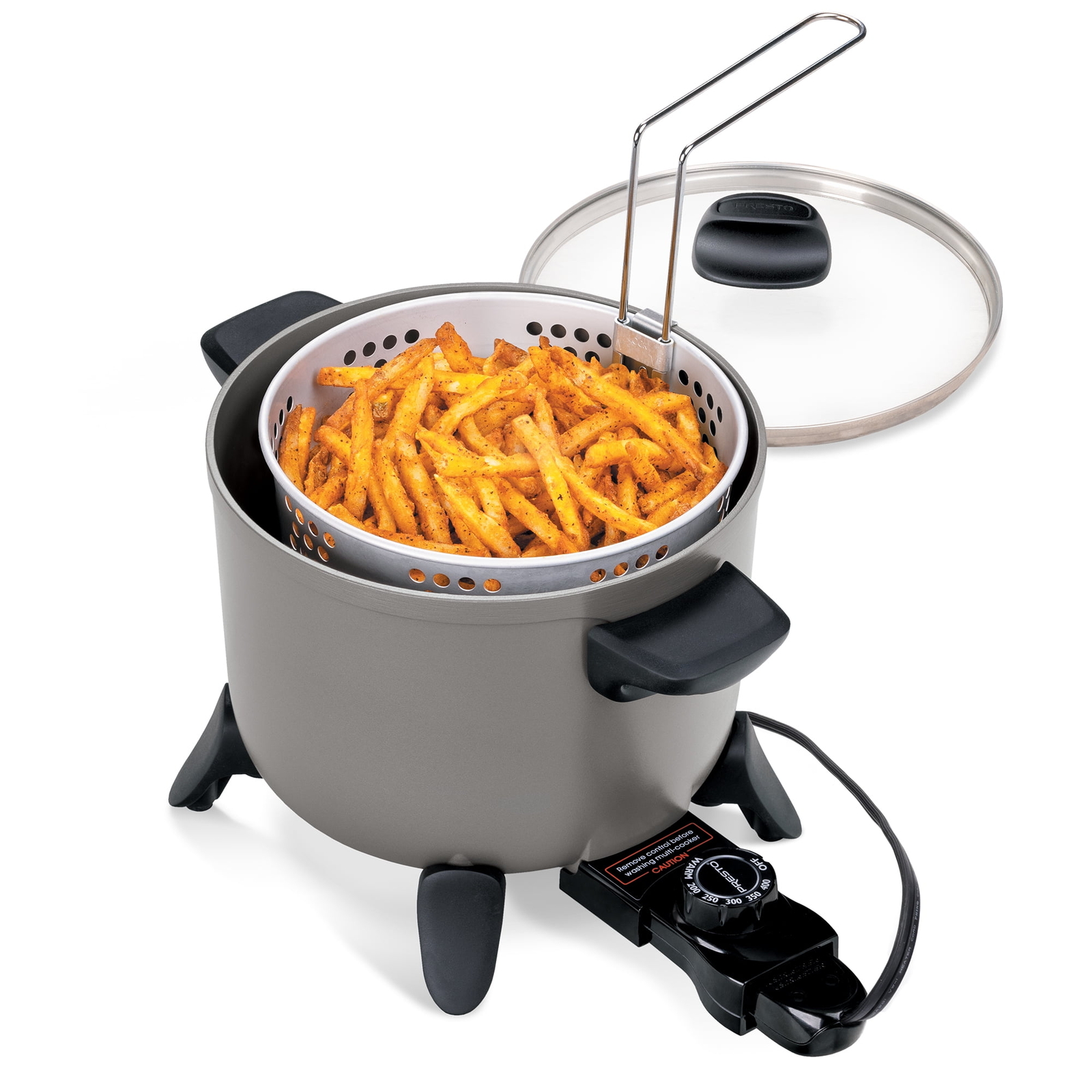 Presto  Kitchen Kettle Ceramic Deep Fryer/Multi-Cooker, 0602