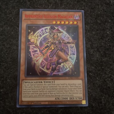 Yugioh! Apprentice Illusion Magician (Red) LDS3-EN087 1st Edition Ultra Rare NM