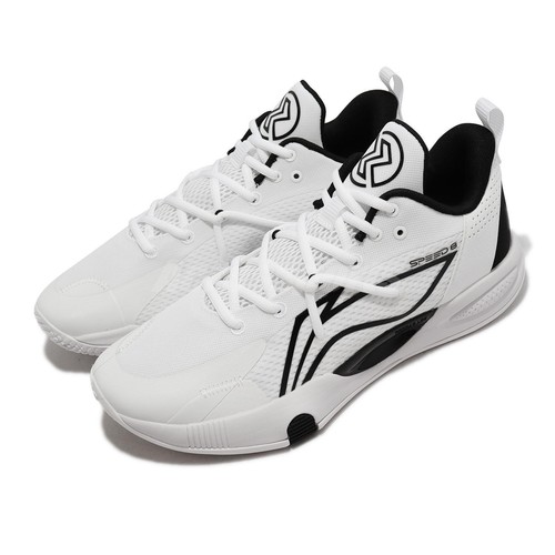 

Мужские баскетбольные кроссовки Li Ning Speed VIII 8 White Black Sneskers ABPS003-1, Белый, Speed Viii