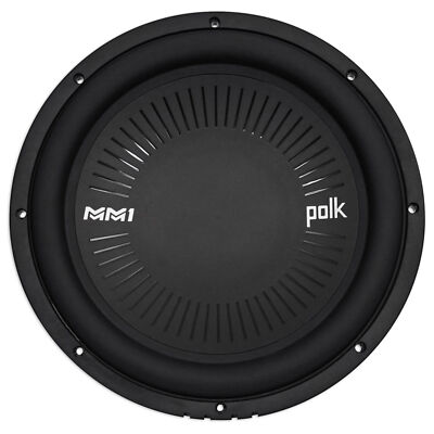 Polk Audio MM 1242 SVC 12  1260 Watt Single 4-Ohm Car/Marine Audio Subwoofer Sub
