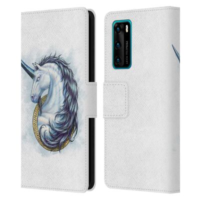 OFFICIAL CHRISTOS KARAPANOS MYTHICAL LEATHER BOOK WALLET CASE FOR HUAWEI PHONES