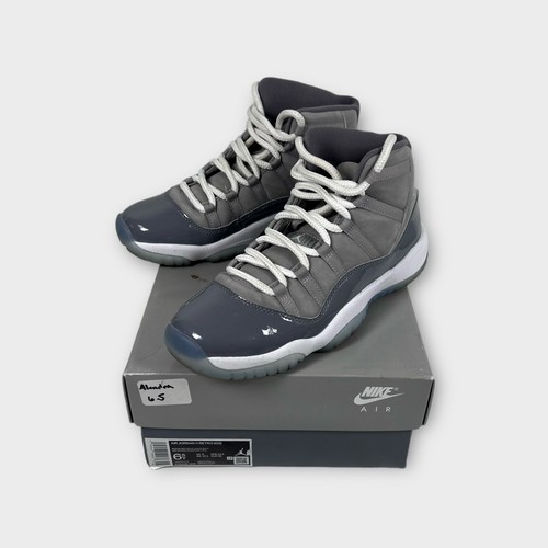 Jordan 11 Retro 'Cool Grey' 2021 (GS) Size 6.5 378038-005