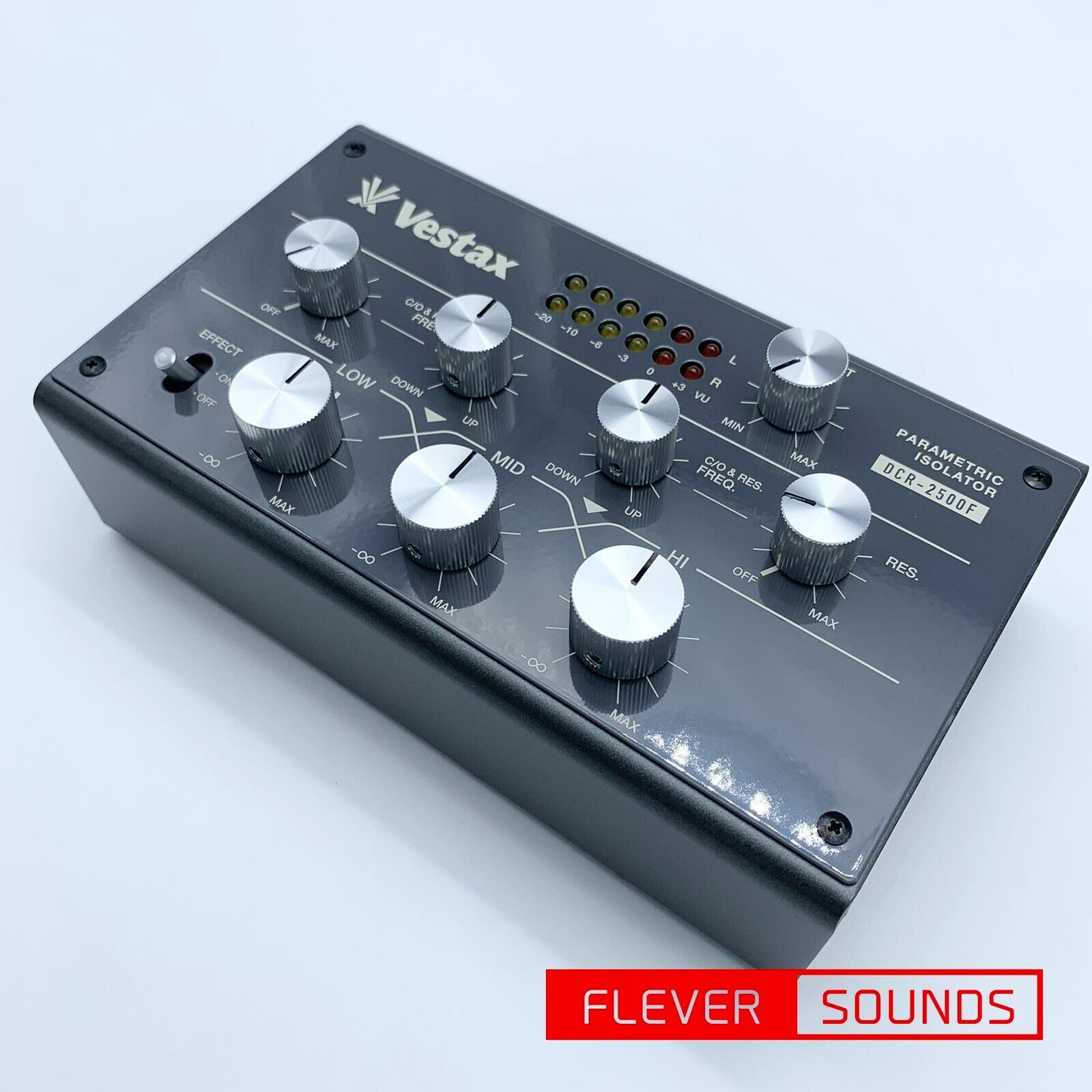 Vestax DCR-2500F Parametric Isolator Filter Effects for DJ Vestax DCR-2500F Parametric Isolator Filter Effects for DJ