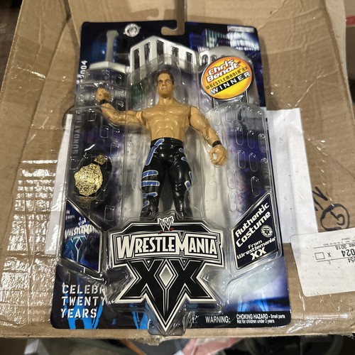 WWE WrestleMania XX クリス　ベノワ NEW/RARE WWE RIP Chris Benoit Wrestlemania 20/XX Belt Winner