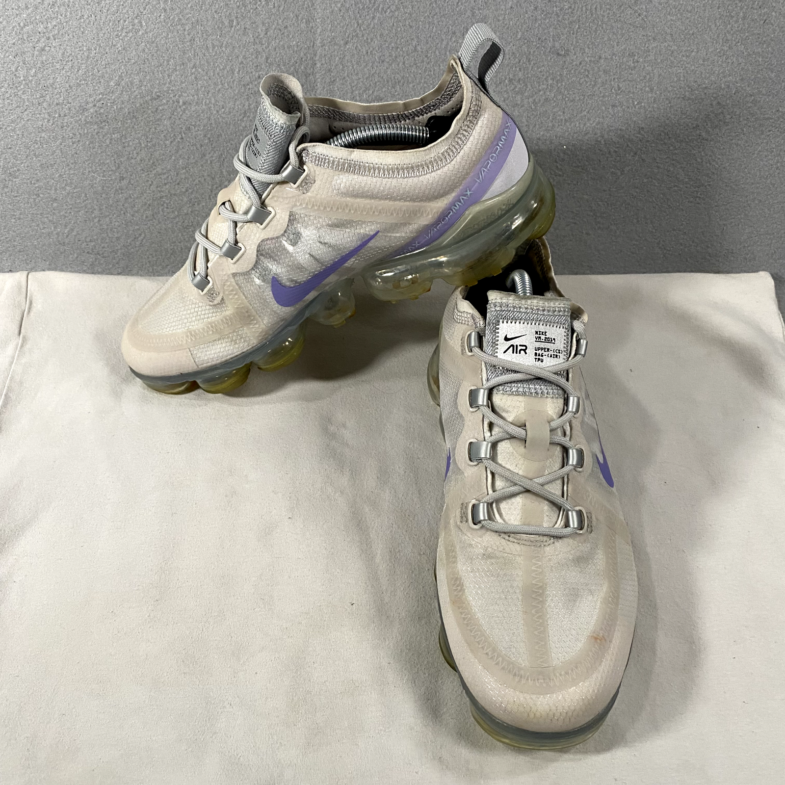 Nike Air VaporMax 2019 SE Grey Purple Agate Sneaker Shoes