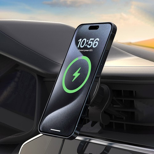 PDKUAI 30W Magnetic Wireless Fast Car Charger Mount Holder For iPhone15 14 13 12