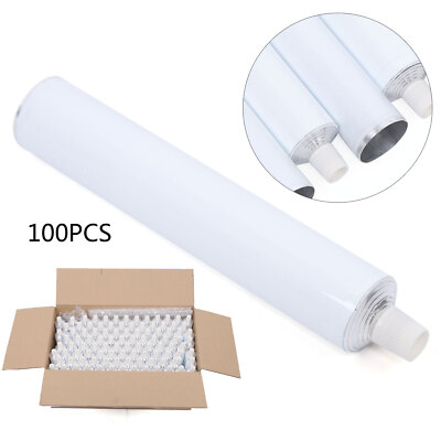 100 Pcs 100ml Empty Unsealed Toothpaste Tubes Needle Cap Full Box Aluminum USA