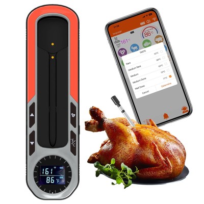 500ft Smart Wireless Meat Thermometer for Grilling, Wireless Thermometer with...