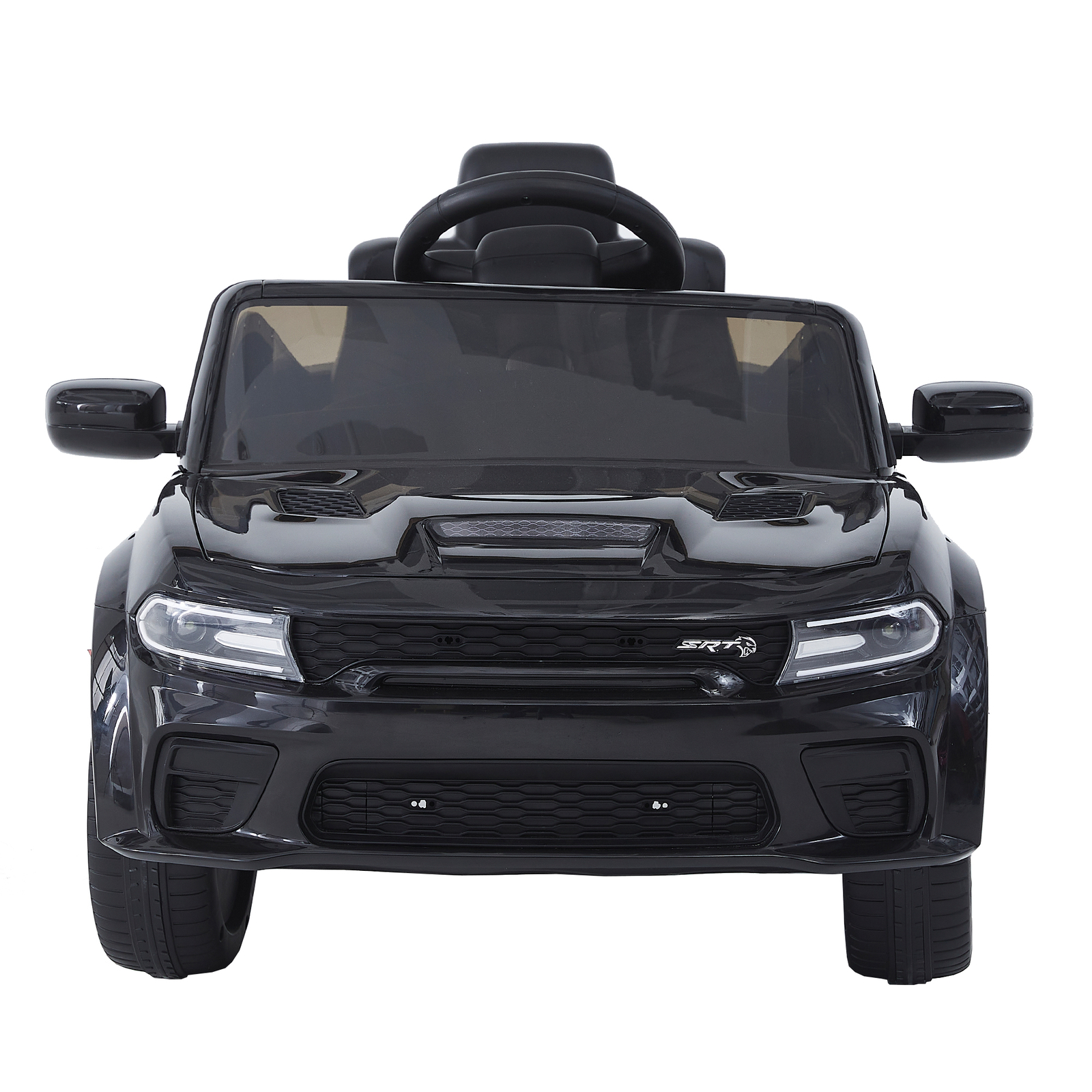Kids Ride On Car W/parents Rc Control Power Display, Slow Start