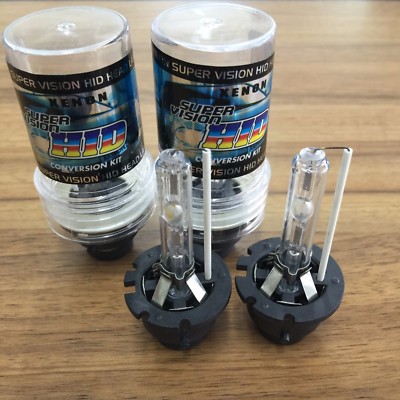 One Pair D2C D2S D2R HID Xenon Headlight Replacement Bulbs 4300K 6000K 8000K