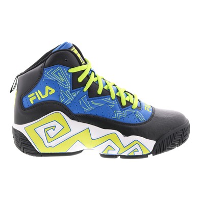 Fila MB 1BM01794-405 Мужские черные кожаные кроссовки на шнуровке для образа жизни 7