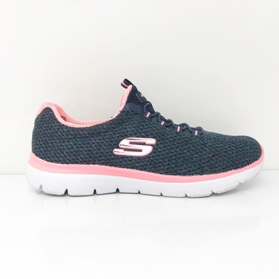 

Skechers Womens Summits 12986 Синие кроссовки для бега Размер 7.5, Синий, Summits