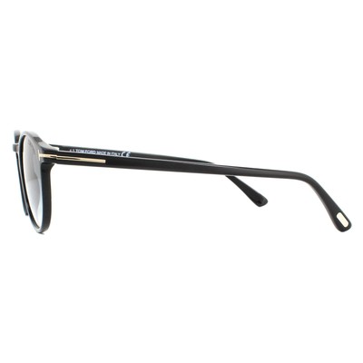 Pre-owned Tom Ford Sunglasses Andrea Ft0539 01b Black Gray Gradient