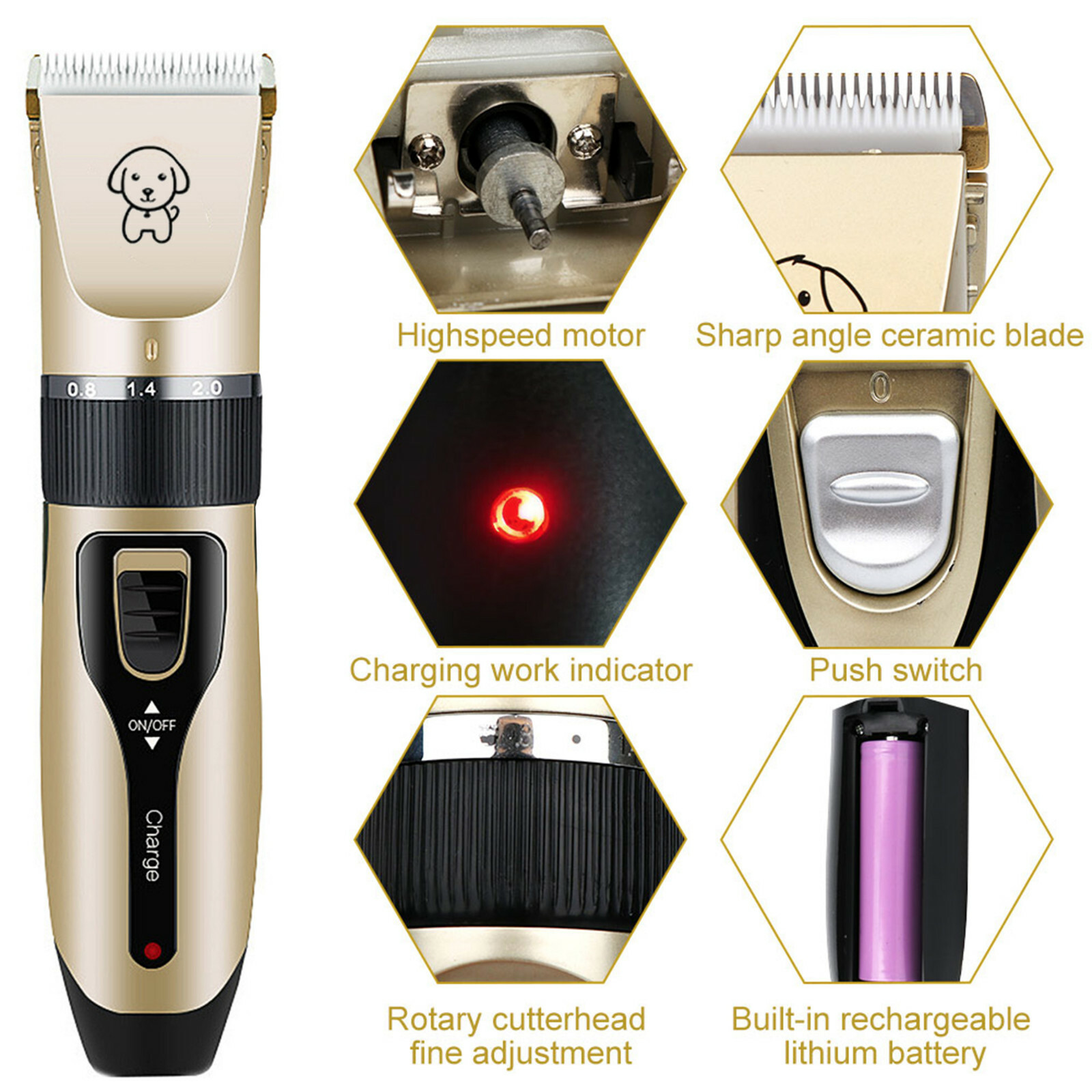 no noise hair clippers