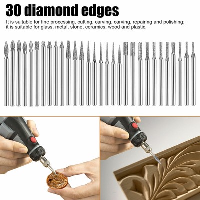 176x Diamond Cutting Wheel For Dremel Rotary Tool die grinder metal Cut Off Disc