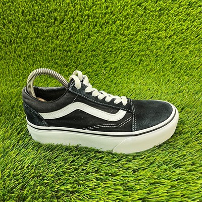 Vans Old Skool Classic Womens Size 6 Black White Athletic Shoes Sneakers 721356