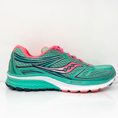 Saucony Womens Guide 9 S10295-4 Зеленые кроссовки для бега, размер 8