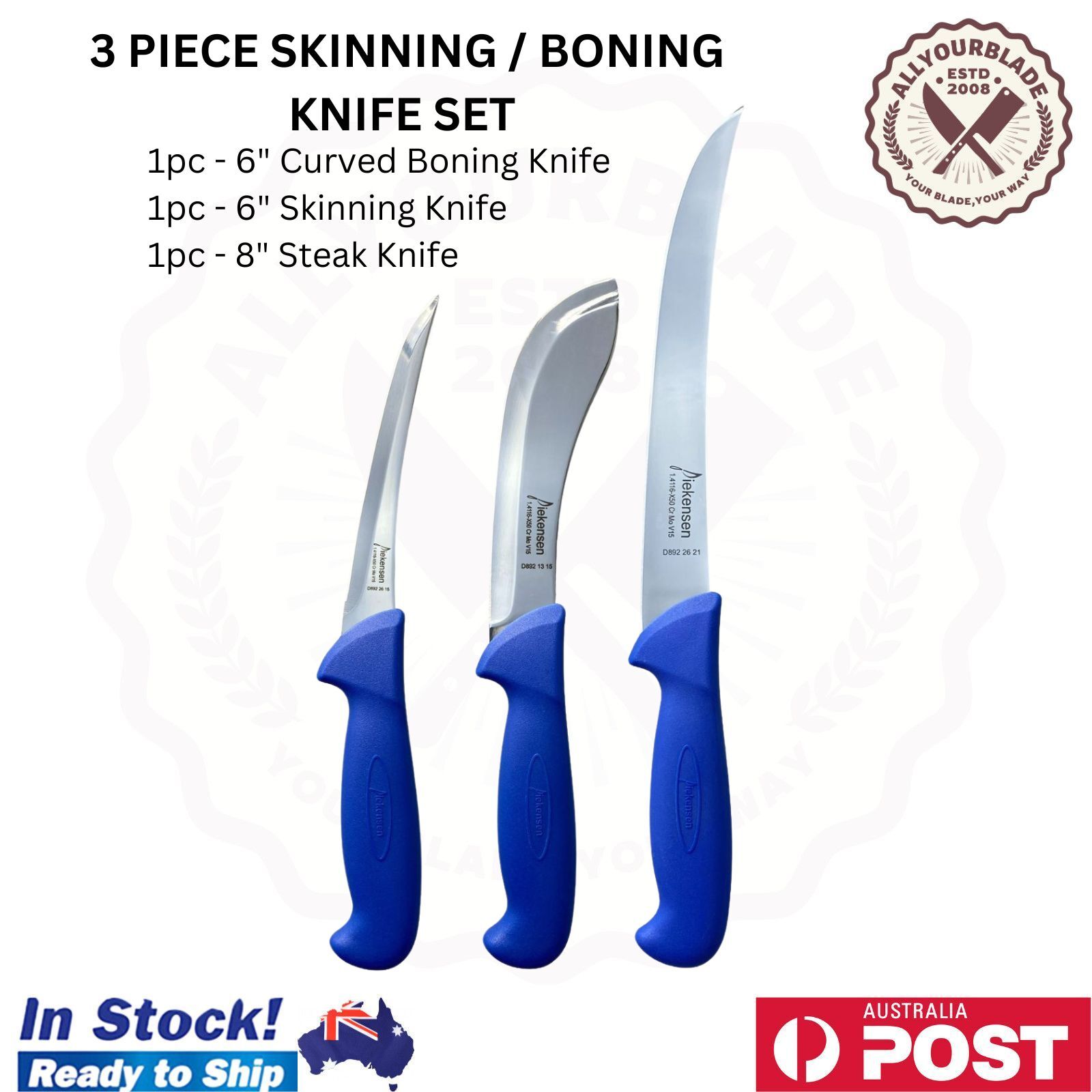 New Diekensen Butchers 3PCS Set 6
