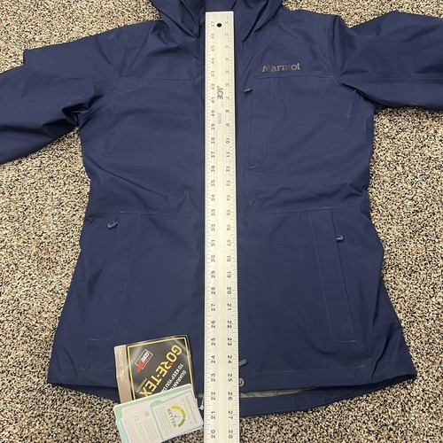 Pre-owned Marmot Womens Minimalist Component Blue Purple 3 In 1 Insulated Puffer Jacket S