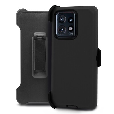 For Motorola Moto Edge 2024 Case Cover Shockproof Series Fits Defender Belt Clip