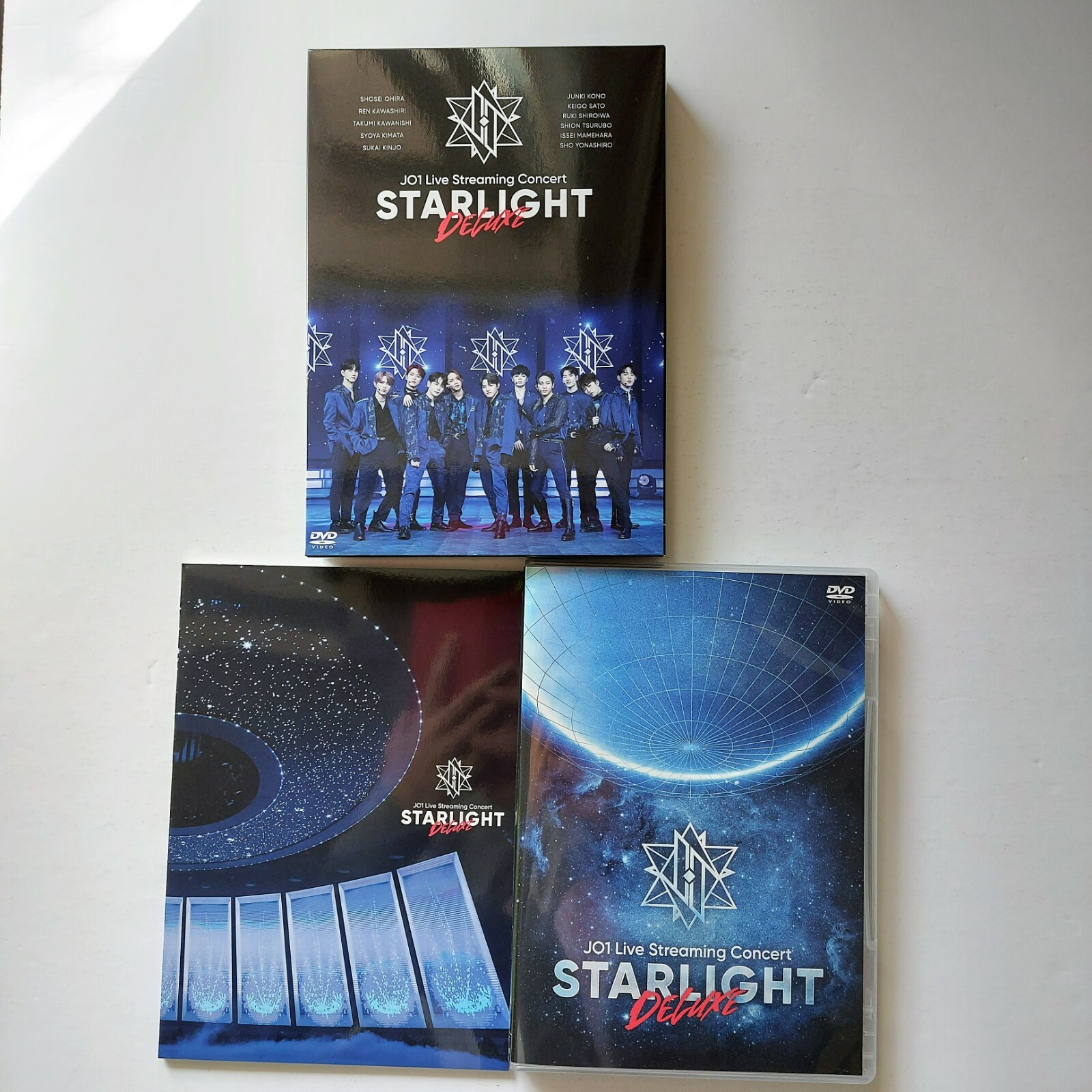 新品未開封　JO1 STARLIGHT Blu-ray JO1 STARLIGHT DELUXE Blu-ray 未再生 新品同様品