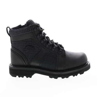 Женские черные кожаные мотоциклетные ботинки Harley-Davidson Hamlyn 5 Lace D84709
