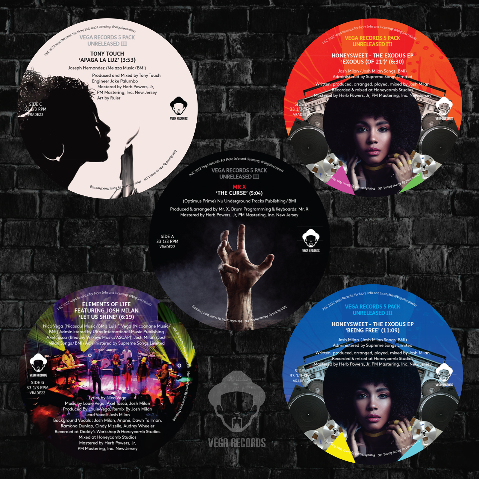 Vega Records Amsterdam Dance Event – 2023 / 5x12 Vega Records Amsterdam Dance Event – 2023 / 5x12