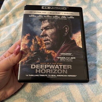 Deepwater Horizon 4K Ultra HD + Blu-ray 2016. Mark Wahlberg. EXCELLENT !