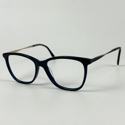Helium HE4360 Women's Eyeglasses Frame Navy Plastic Full Rim 53-16-145 mm